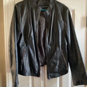 Wilsons Leather Black Jacket